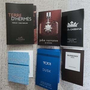 Dolce & Gabbana Fragrance Sample Set - Black and Blue